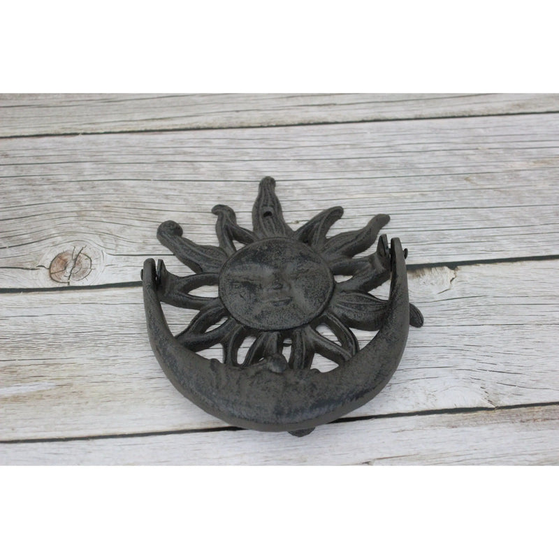 Sun and Moon Door Knocker, Sun and Moon Decor, Sun Door Knocker, Door Knocker - Pink Horse Florida