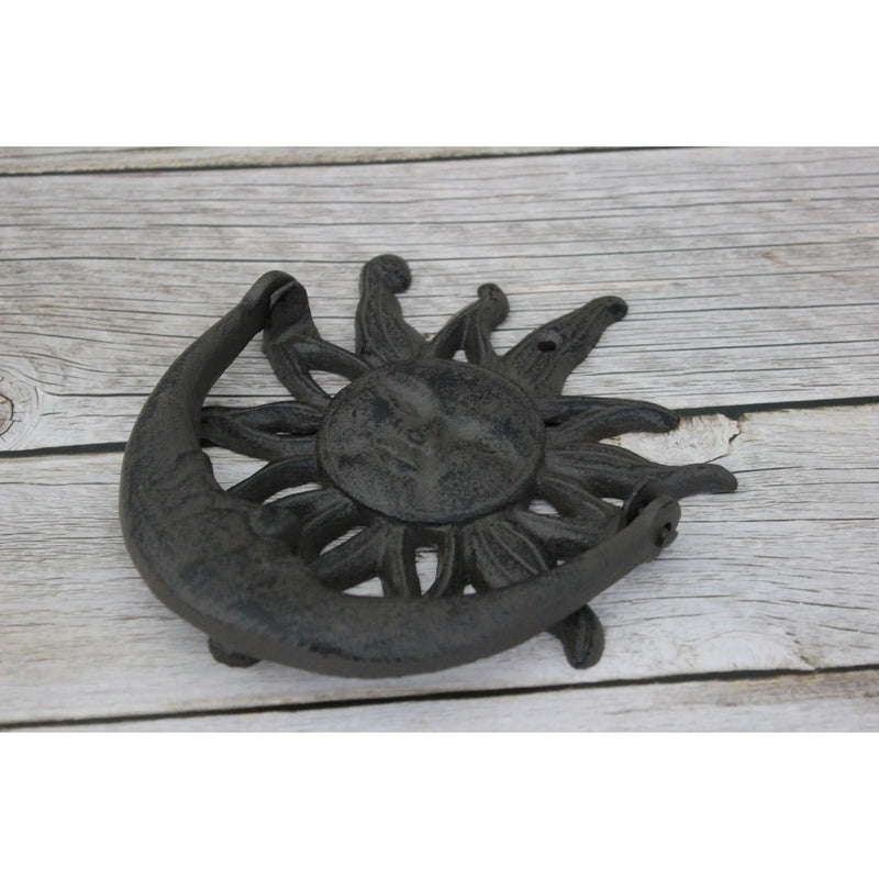 Sun and Moon Door Knocker, Sun and Moon Decor, Sun Door Knocker, Door Knocker - Pink Horse Florida