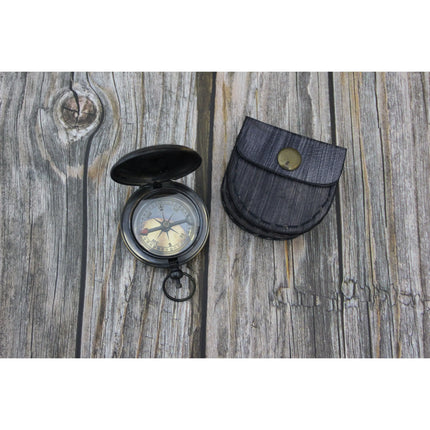 Anchor Antique Compass, Antique Compass with Anchor, Antique Compass, Vintage Compass, Pocket - Pink Horse Florida