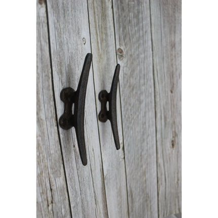 Cleat Hook, Nautical Hanger, Cleat Hanger, Coastal Hook, SET OF TWO - Pink Horse Florida
