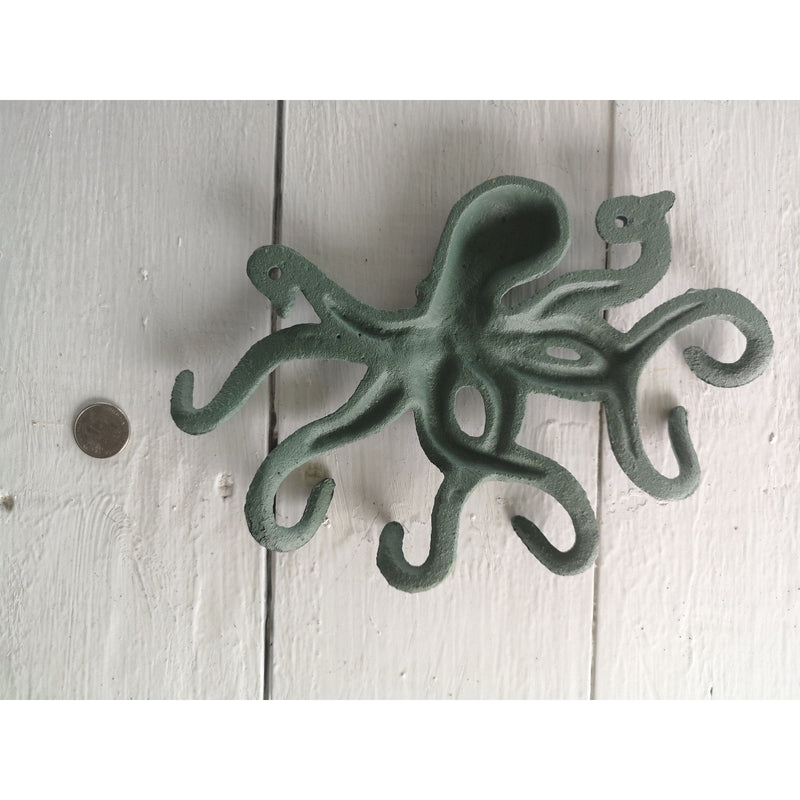 Octopus Hook, Octopus Decor, Nautical Decor, Octopus Key Hook