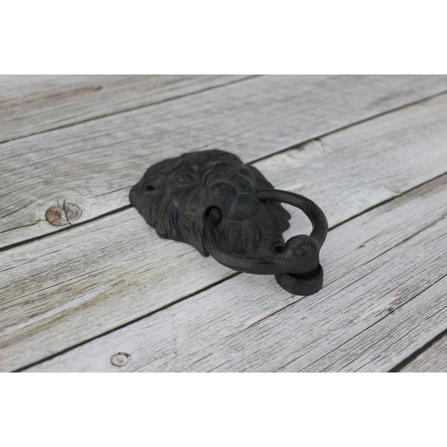 Lion Door Knocker, Antique Door Knocker, Lion Head, Door Knocker, Vintage Door Knocker - Pink Horse Florida