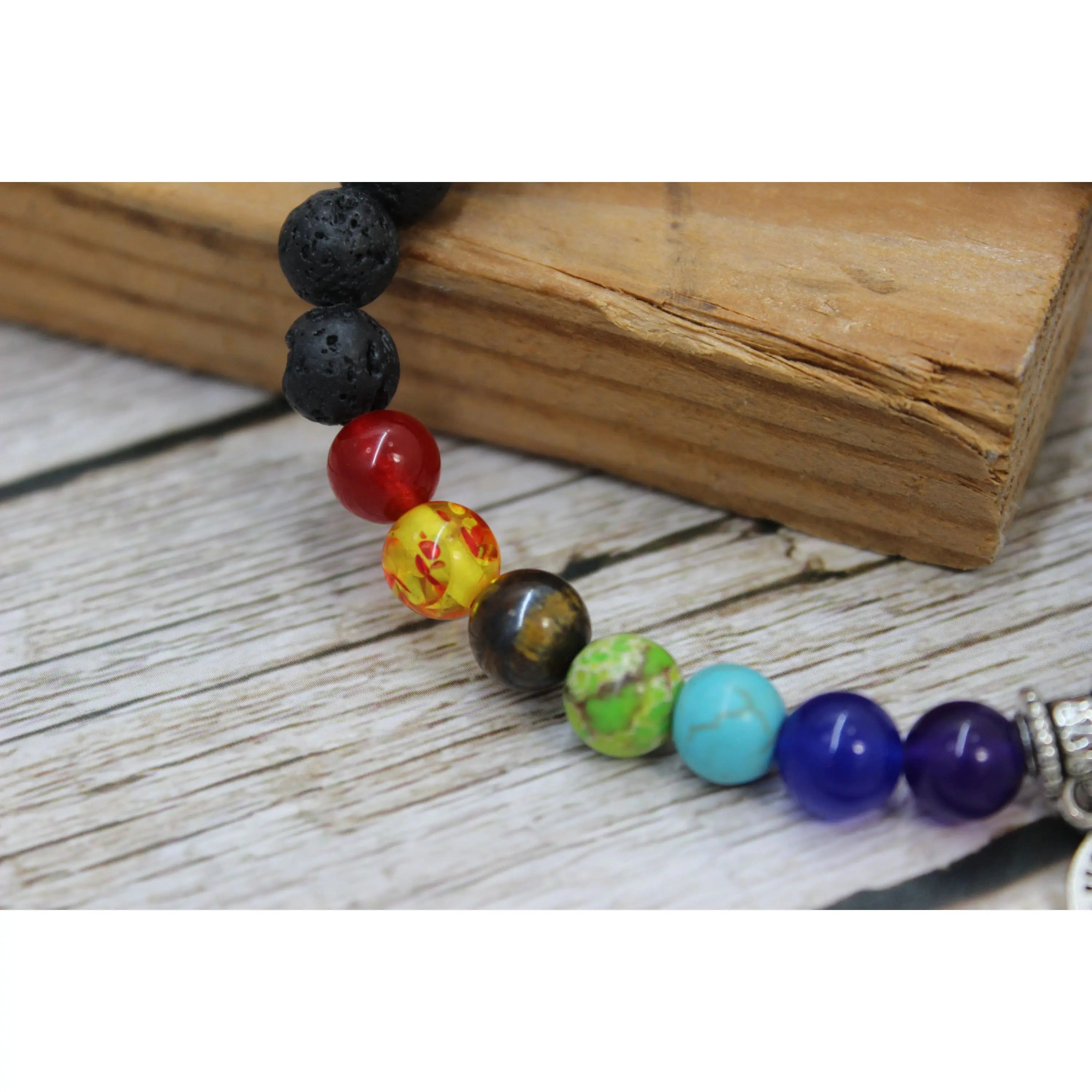 7 Chakra Life Tree Bracelet, Beaded Bracelet, Chakra Bracelet, Seven Chakra Bracelet, Chakra Jewelry - Pink Horse Florida