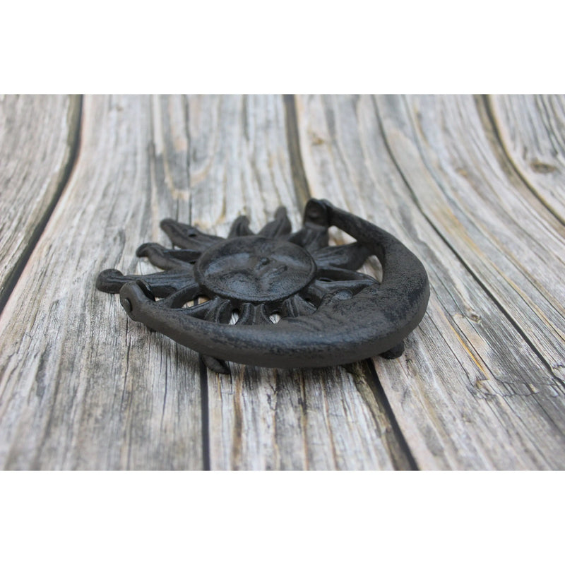 Sun and Moon Door Knocker, Sun and Moon Decor, Sun Door Knocker, Door Knocker - Pink Horse Florida