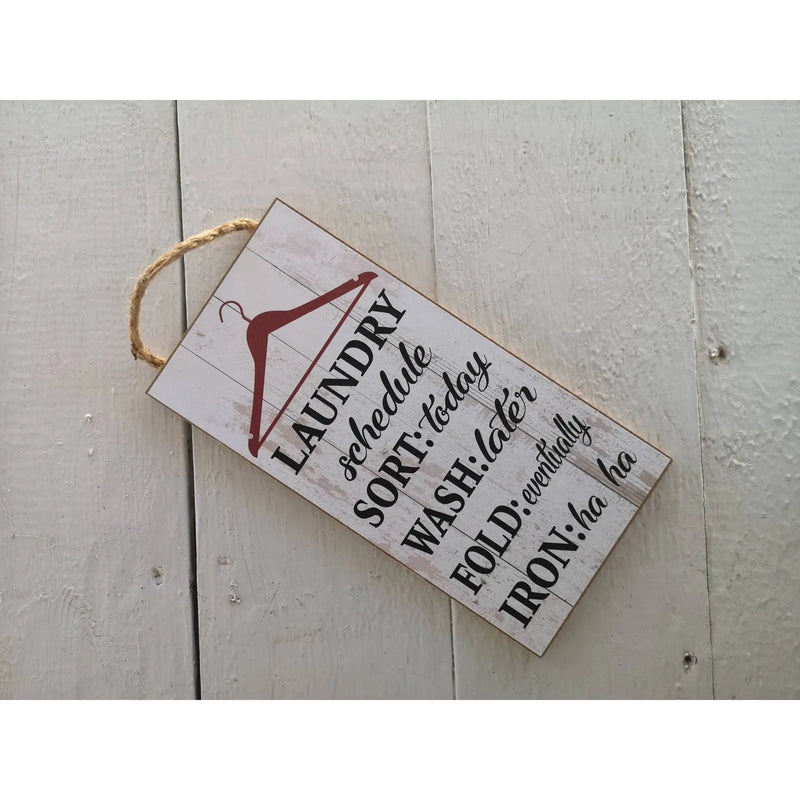 Laundry Sign, Funny Sign for the Home, Funny Laundry Sign, Funny Home Wall Hanging, Funny Home - Pink Horse Florida